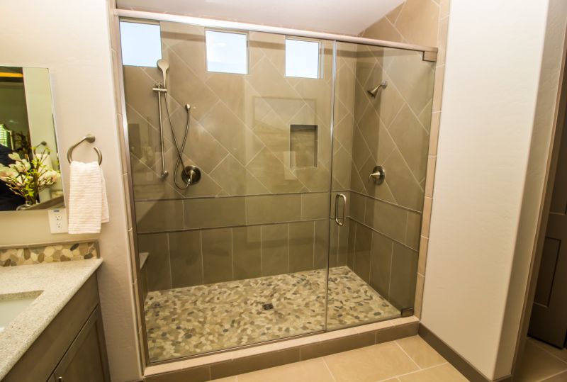 Minimalist Frameless Shower
