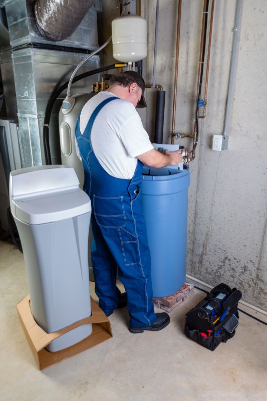 Water Softener System Connection